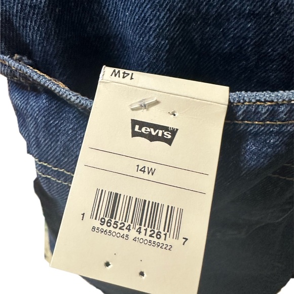 Levi’s 501 button up shorts size 14 - Picture 4 of 4